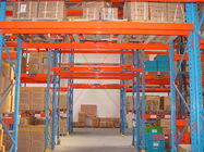 قفسه های ذخیره سازی پالت های گالوانیزه سنگین ضد خوردگی / قفسه های ذخیره سازی فولاد صنعتی