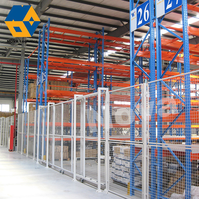 قفسه پالت فولادی سنگین 1000-30000 کیلوگرم/سطح ضخامت تیر 2.0-2.5 میلی متر